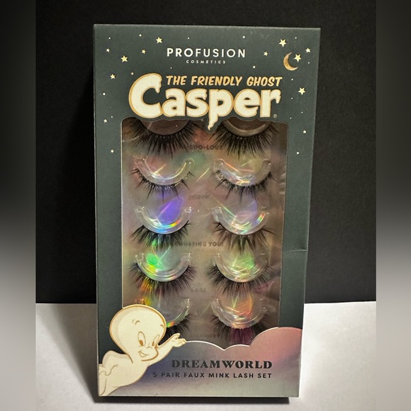 Limited Edition Profusion Casper The Friendly Ghost 6Pc Makeup Bundle All New! - Picture 5 of 8